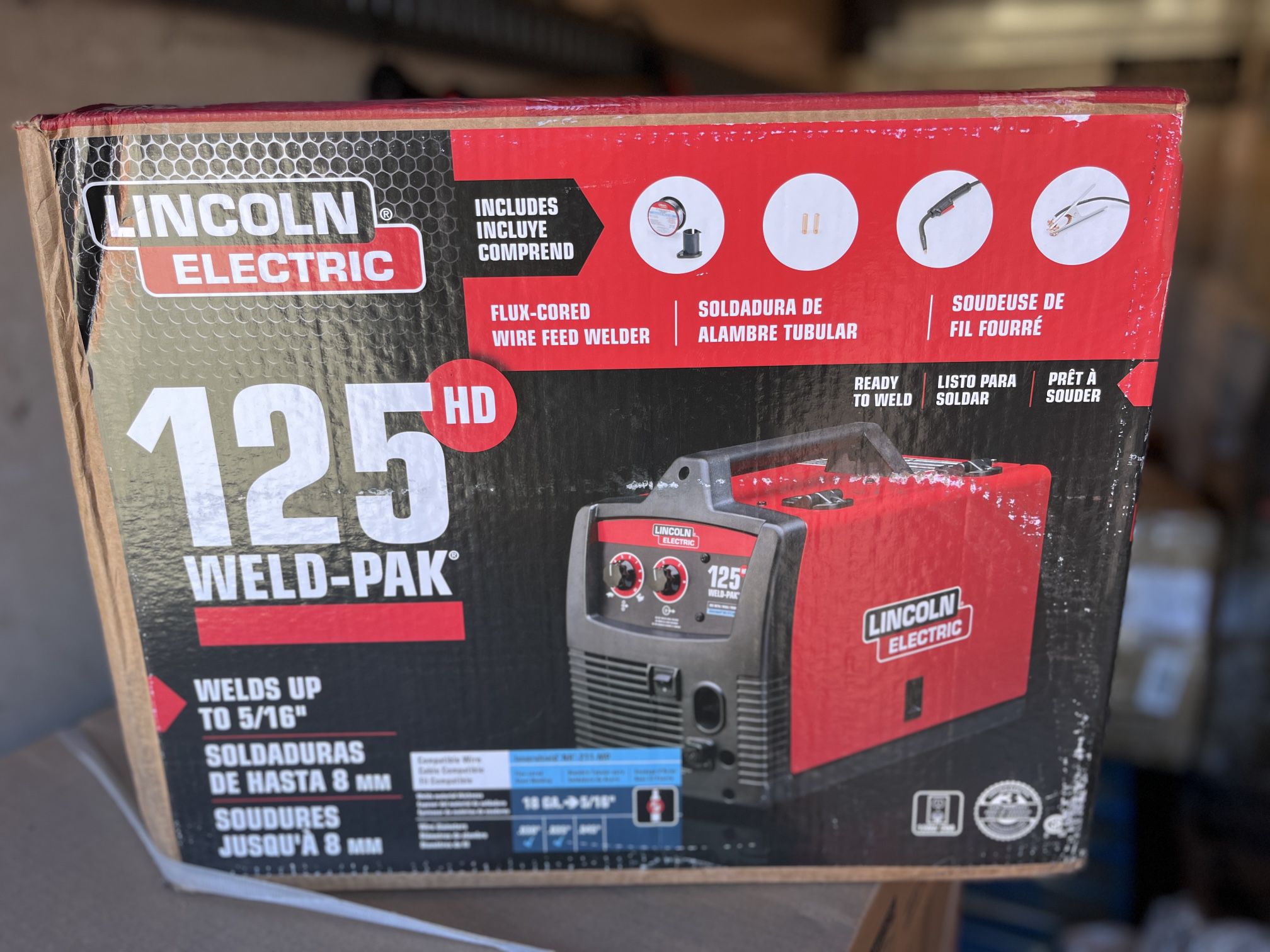 Lincoln Electric 125amp Welder