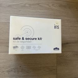 IRIS  home Alarm SAFE AND SECURE KIT KIT651 HOME MANAGMENT SYSTEM