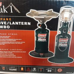 Coleman Peak 1 Stove/Lantern Combo. New