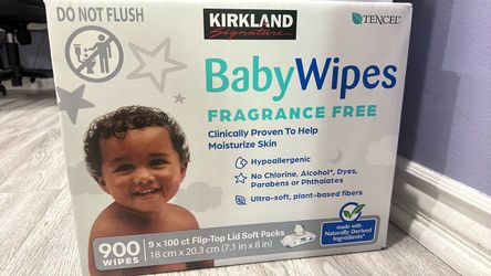BabyWipes FRAGRANCE FREE 900 wipes