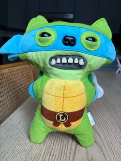 Rare Fuggler X Teenage Mutant Ninja Turtles Leonardo Doll Limited Edition