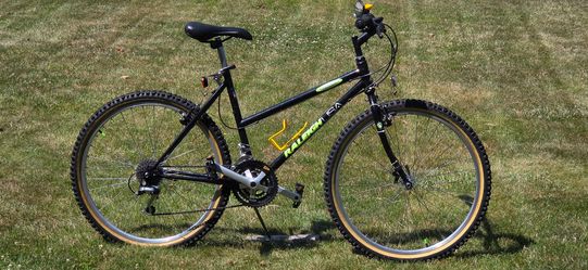 RALEIGH RAINIER TALON - RETRO TRAIL MOUNTAIN BIKE - MEDIUM SIZE CROMOLY FRAME - TUNED - READY TO GO