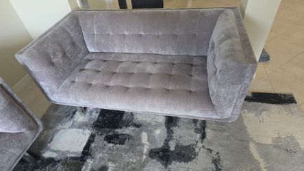 Grey couches from rooms to go