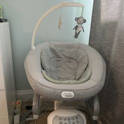 GRACO Madden Soothe My Way Baby Swing W Removible Rocker