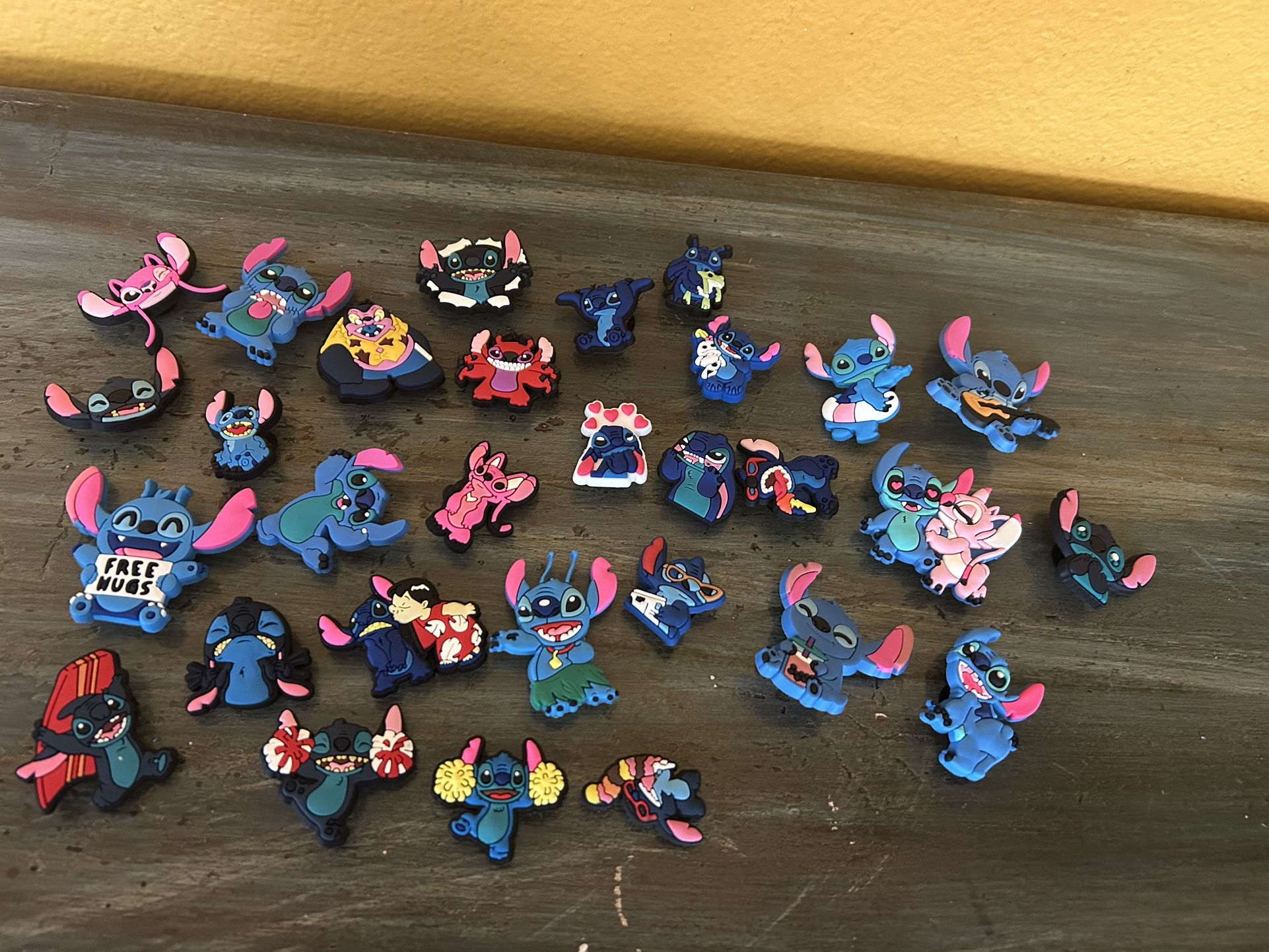 New Lilo & Stitch Croc Charms 30 Count Variety 