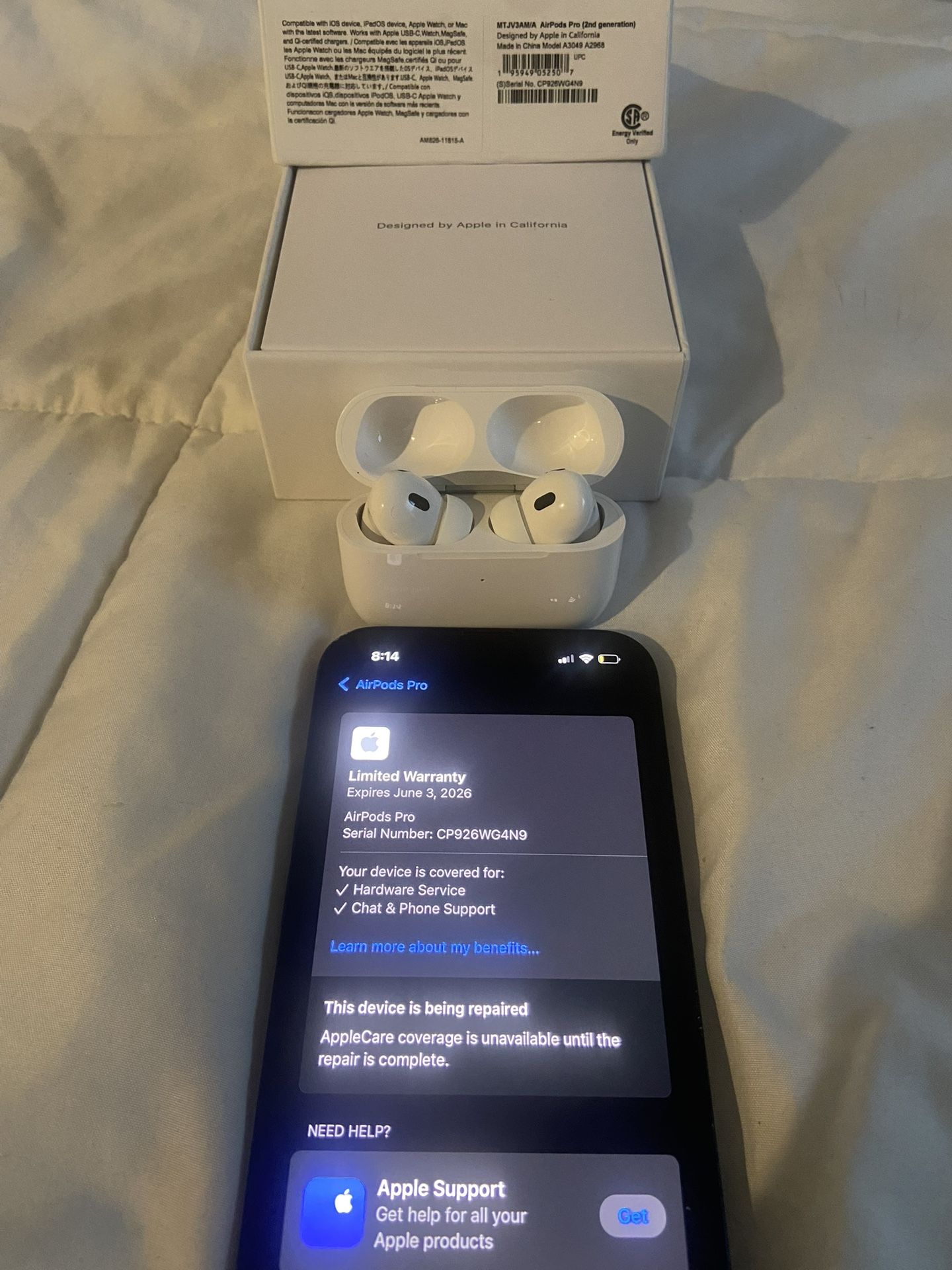 Apple Airpods gen 2 Pro