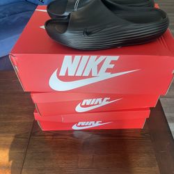 Nike ReactX Rejuven8 Slide ‘Triple Black’ | Size 14 M | Brand New with Good Box