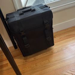 Rolling Makeup Case With Drawers