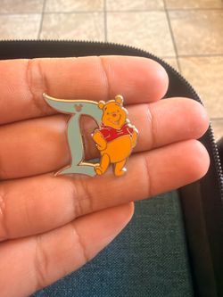Winnie the Pooh D Pin for trade