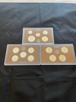 2014 US Mint clad proof set, original government packaging with COA