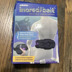 Incredi-belt Lumbar Back Support Belt