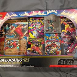 Pokemon Mega Lucario Figure Box 