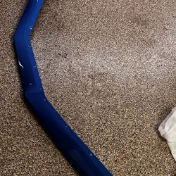 Free 2024 Corvette C8 Z06 front lip (factory) riptide blue