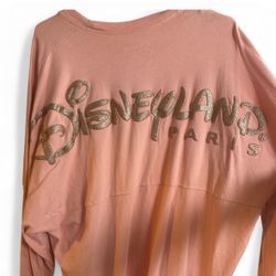 Pink Rose Gold Disneyland Paris Spirit Jersey – Women’s XL