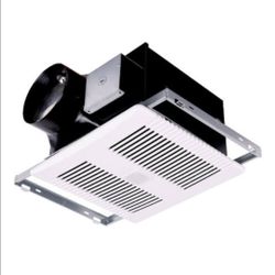 FanTech PRO80 Bath Fan, Surface Mount, 1 Grille, 80 Cfm, 4" Duct, 120 V