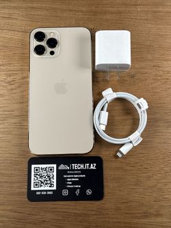 📱 iPhone 12 Pro Max | 128GB | Gold | Unlocked (Any Carrier)
