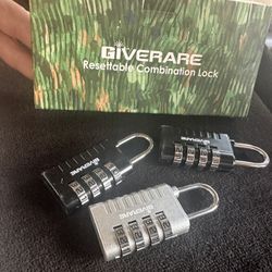 3 Combination Locks