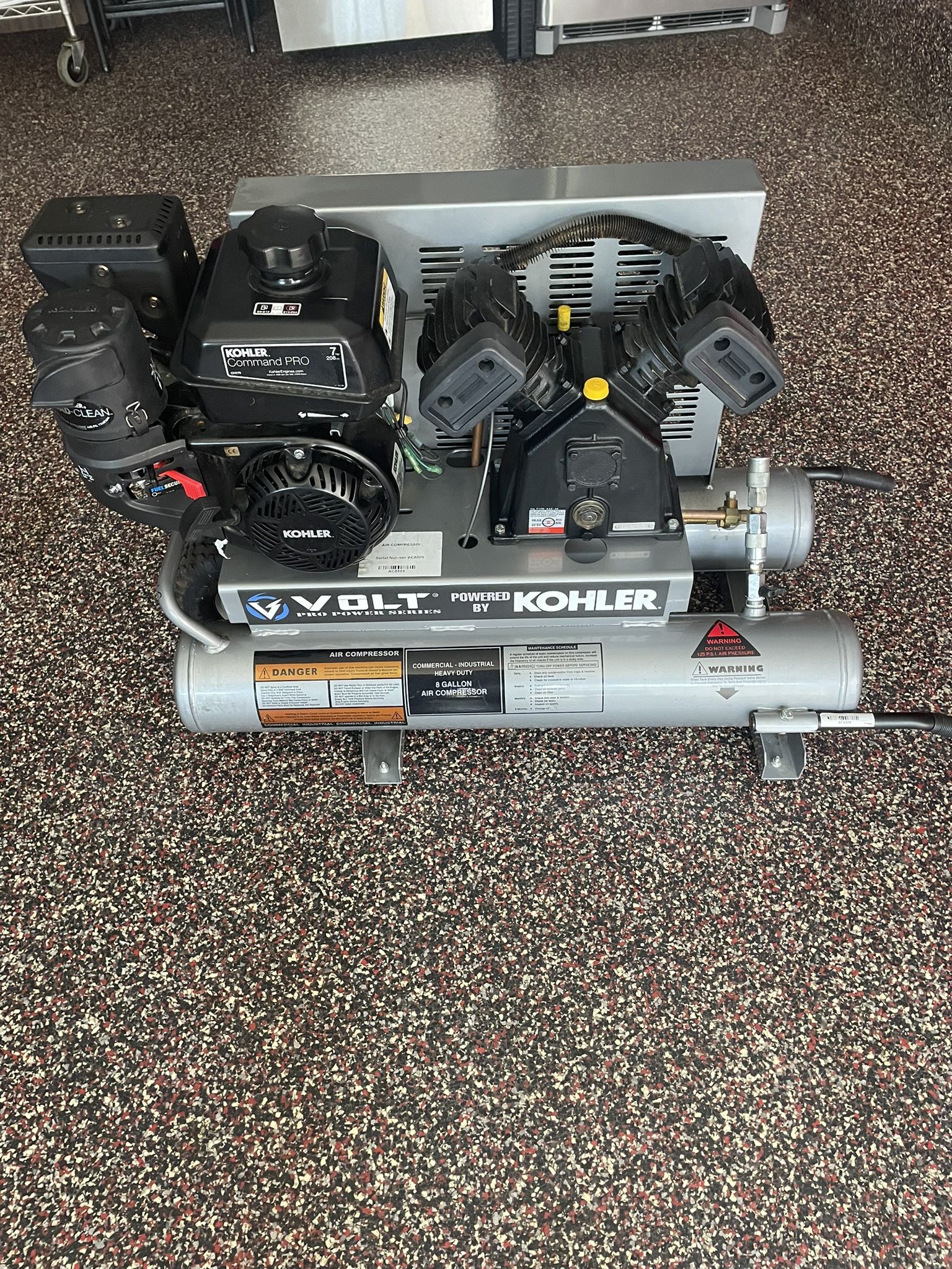 Gas Powered Air Compressor
