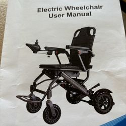 Brand New Lightweight Electric Wheelchair