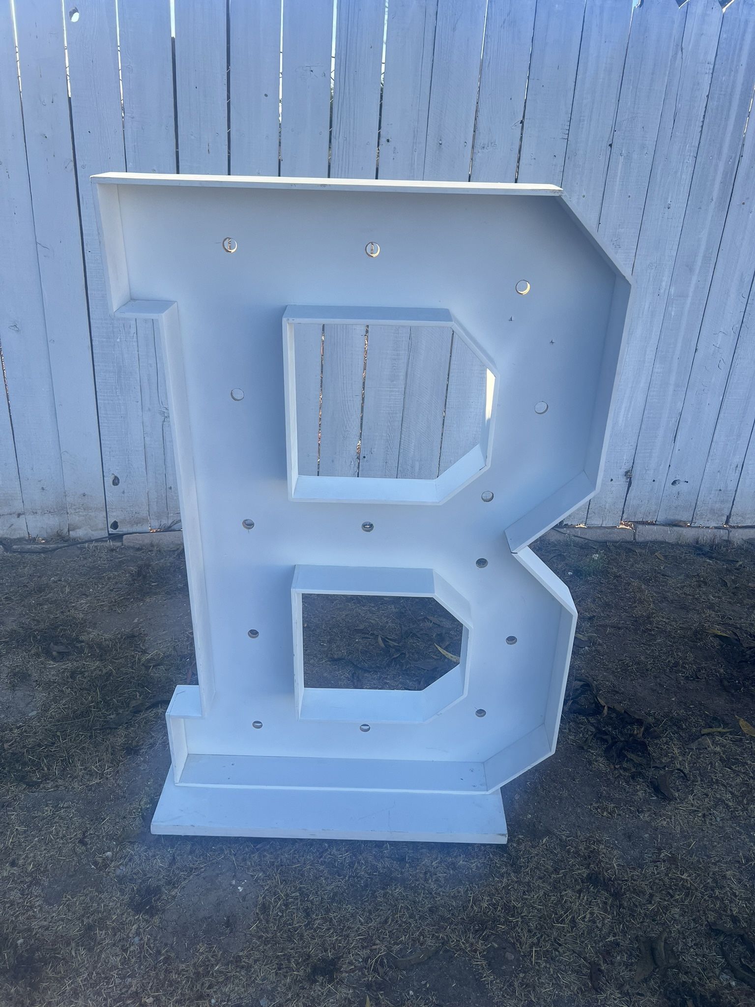 Marquee letters