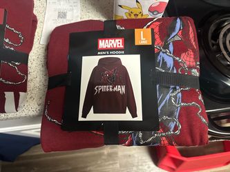 Men’s Large Spiderman Hoodie