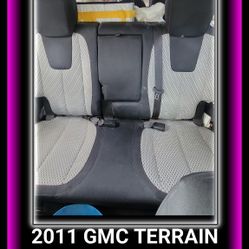 2011 GMC TERRAIN REAR SEATS