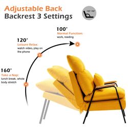 Fabric Reclining Tv Living Room Chair model 4055  With Ottoman 