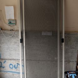 Two Sliding Screen Doors
