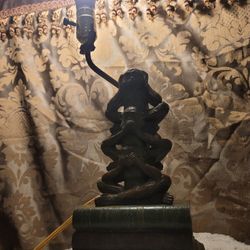 See No Evil/ Speak No Evil Hear No Evil Lamp Vintage