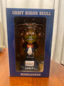 Houston Astros Orbit Sugar Skull Bobblehead