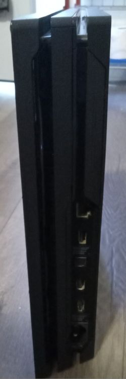 Sony PlayStation 4 Pro 1TB Black Console Model Cuh 7015b for Sale