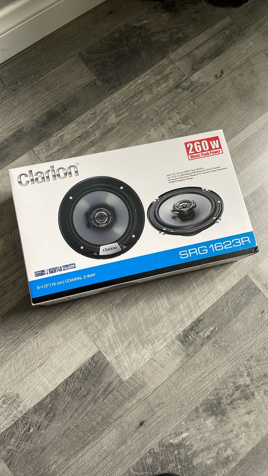 6.5 Clarion Car Speakers