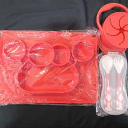 Baby Silicone Dinnerware Set