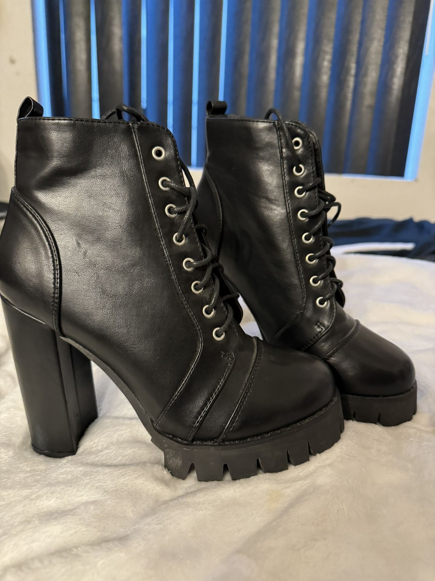 Black Platform Boots