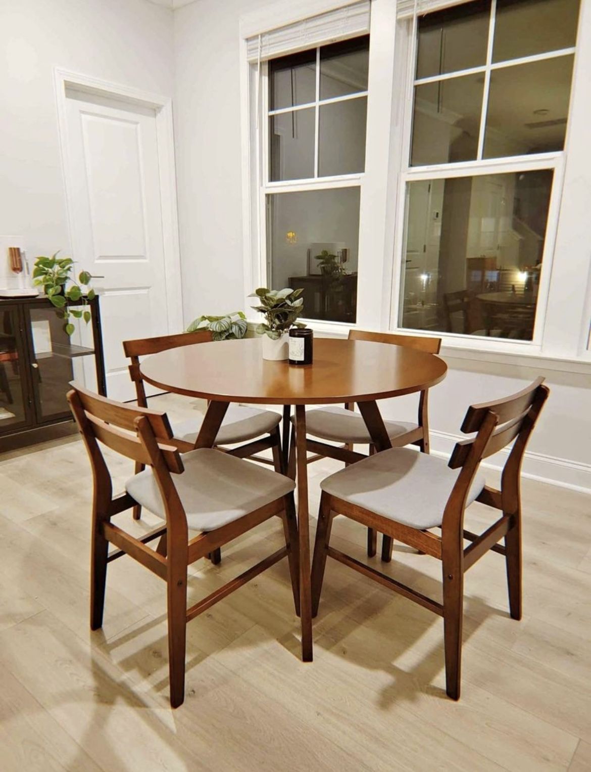 Baxton 4 Dining Chairs - No Table