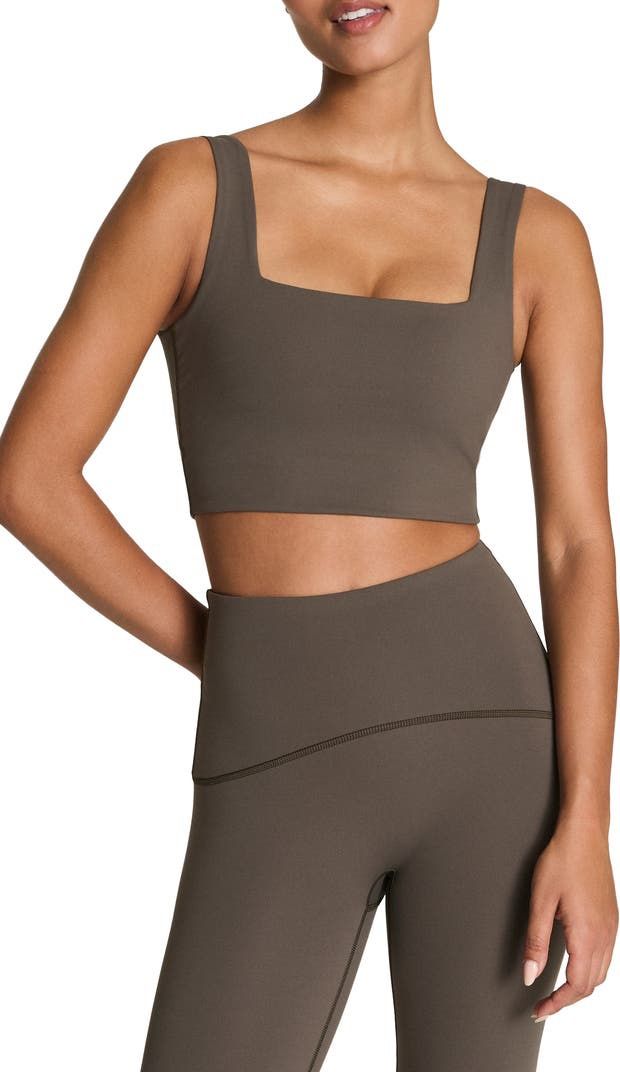SPANX® Neck Crop Tank Top Sz 1X