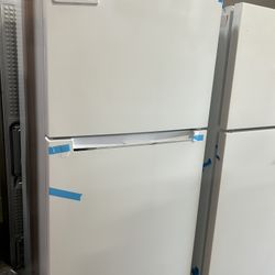 Open Box New Fridge In White