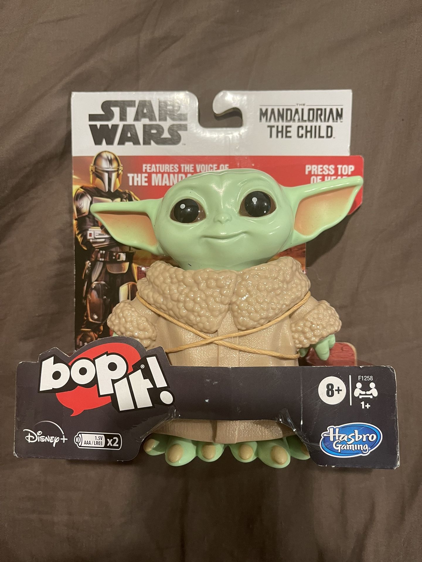 Disney STAR WARS Bop It! ~ Mandalorian The Child ~ Grogu Baby Yoda (2020) - NEW