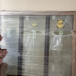 Window Pella 87x 73 Fixed One Section Of The Glass Broken 