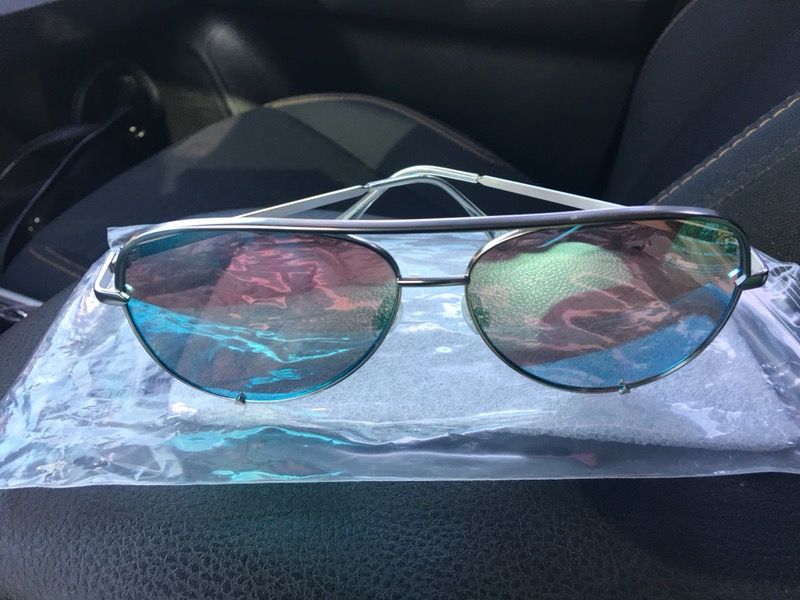 Eyeglasses High Key Mini 57mm Aviator Sunglasses Quay X Desi