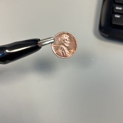 1964D Penny Error L On The Edge