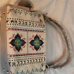 Large Embroidered Purse