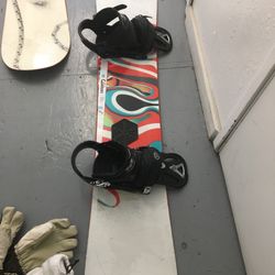Burton Board, Bindings And Boots