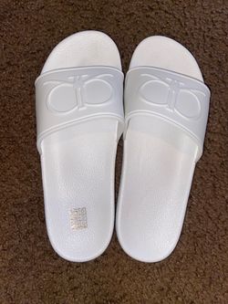 white beach type of slides