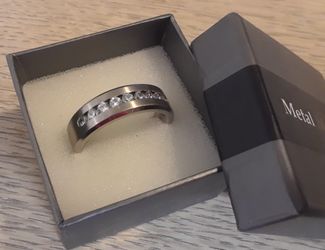 TITANIUM WEDDING RING SIZE 12.