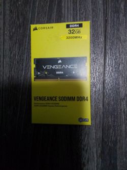 Corsair VENGEANCE SODIMM DDR4 Ram Memory 2 X 16 GB = 32 GB