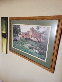 Beautiful Farm Print Scott Hulings