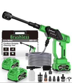 Builday BD-01 Cordless Pressure Washer Kit 21V