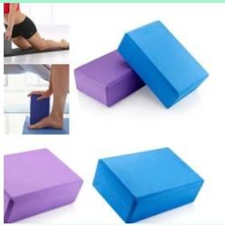 Set Of Yoga Blocks And Matching mat