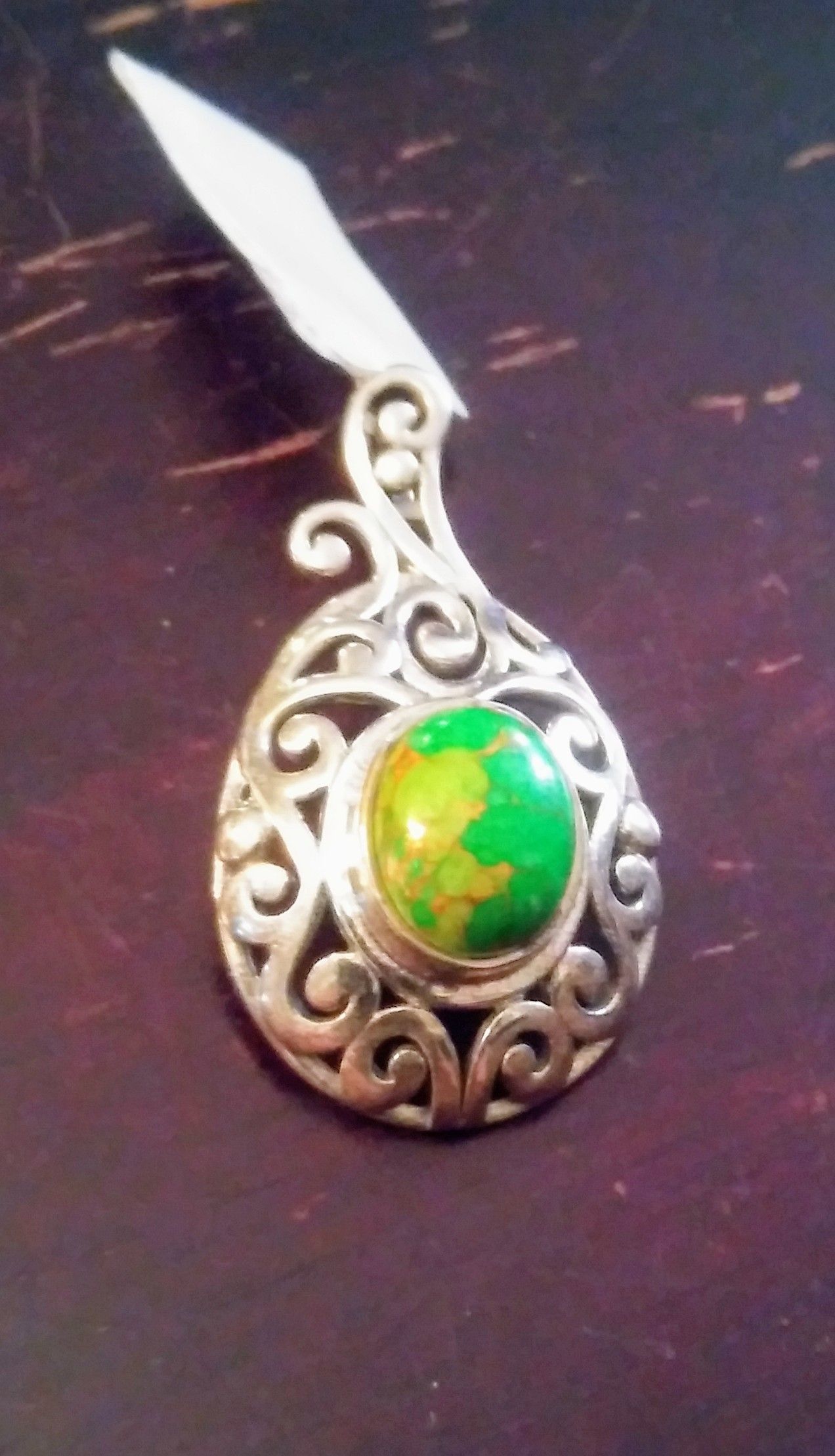 Bali Legacy Turquoise Pendant